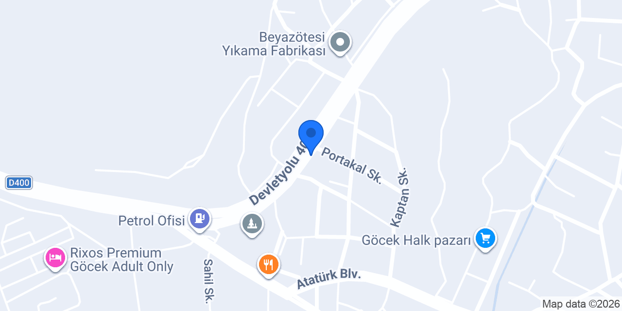 DENK BETON konumu