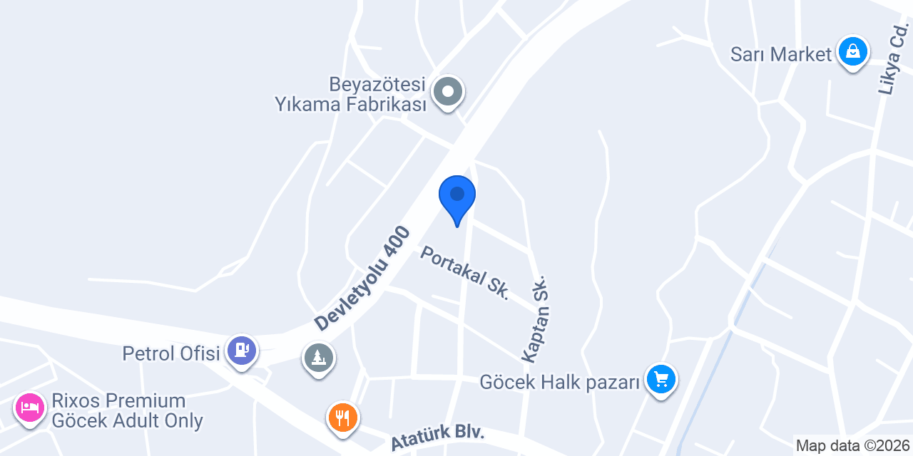 Göcek Laundry, Çamaşırhane & Kuru Temizleme konumu
