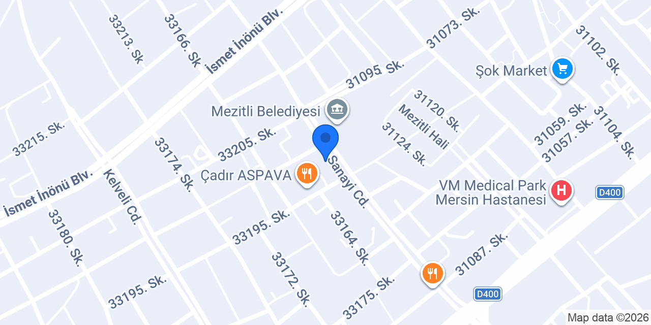 Maxi Tavuk Pilav Mersin konumu