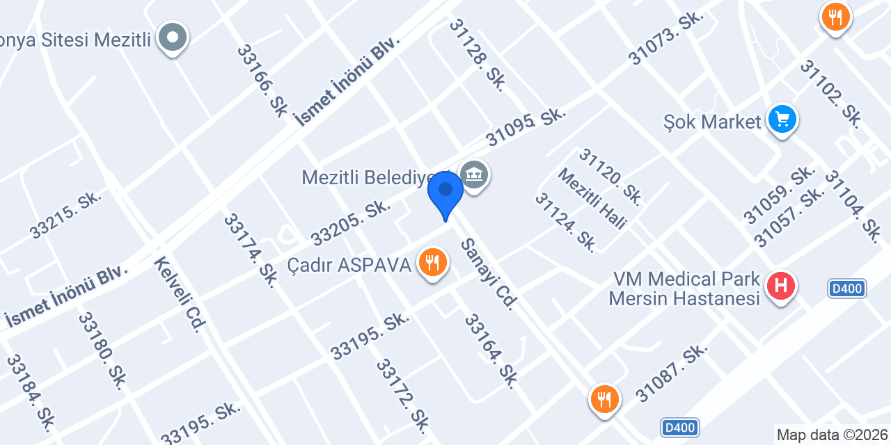 MERİPAŞA ANTAKYA DÖNER konumu