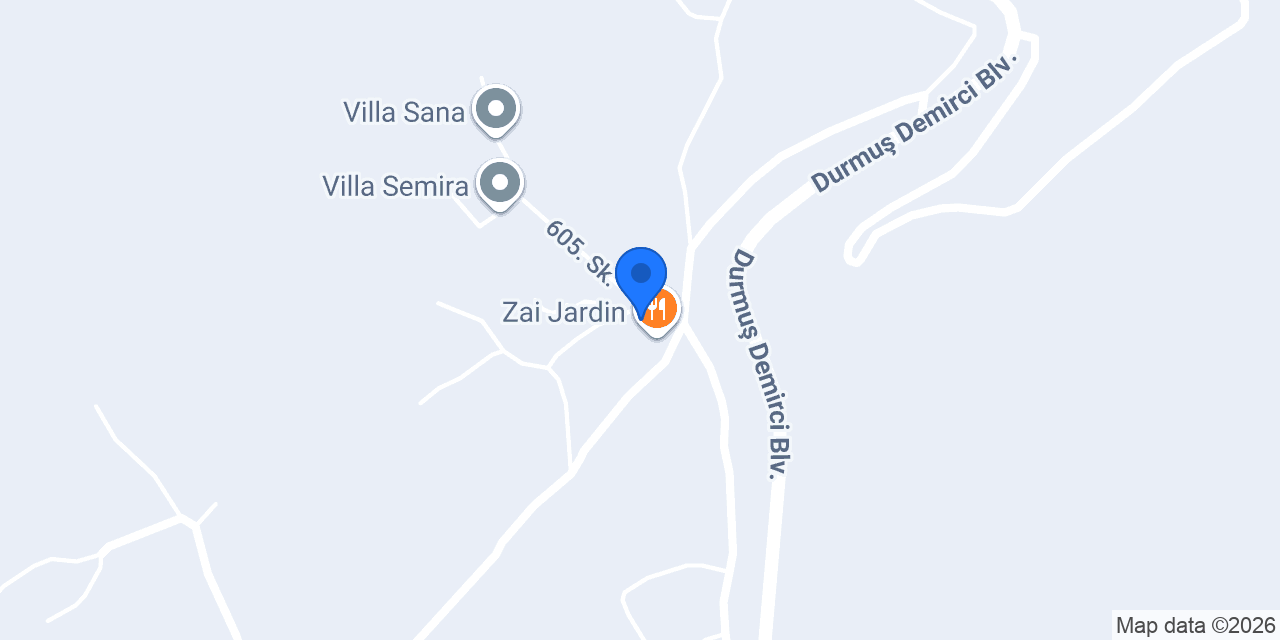 Santorini A La Carte Restaurant Zai Jardin konumu