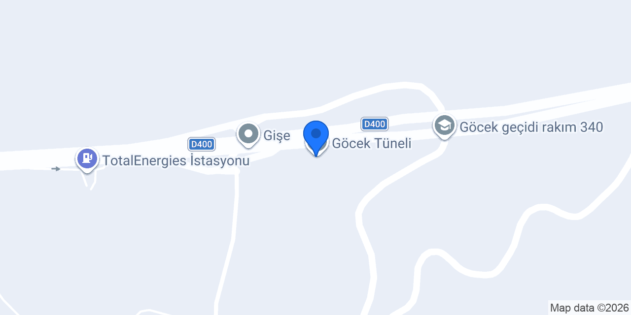 Göcek Tüneli konumu