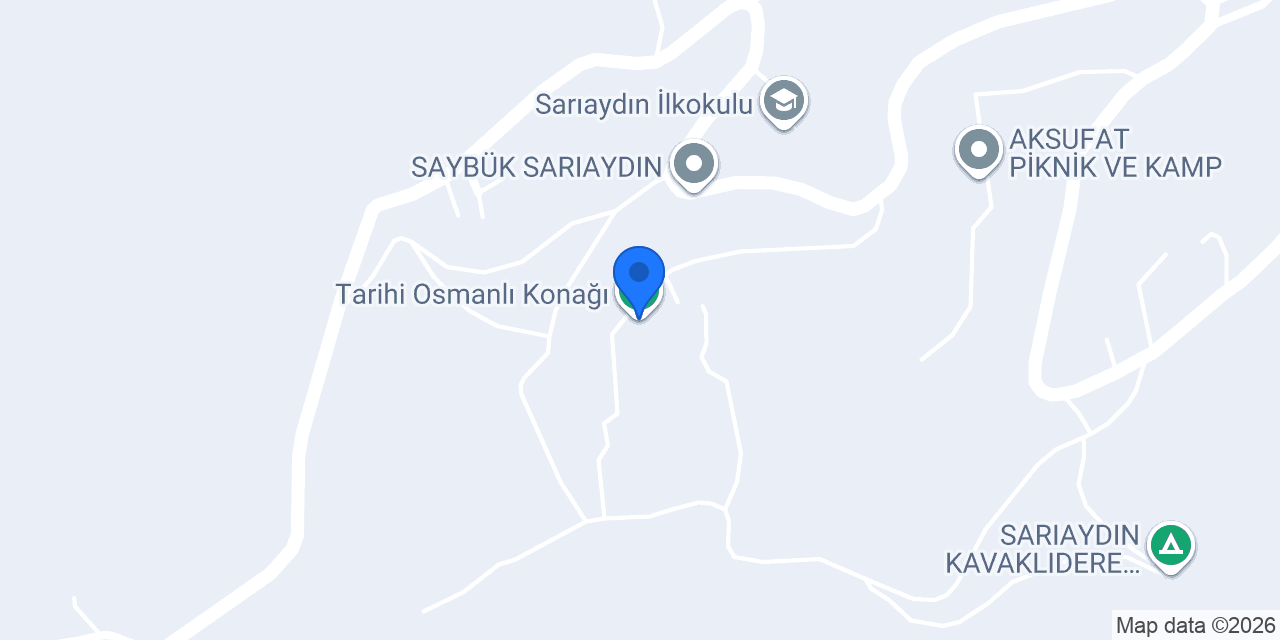 Tarihi Osmanlı Konağı konumu