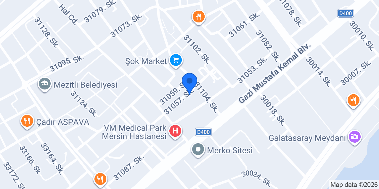 Mersin Kuru Temizleme konumu