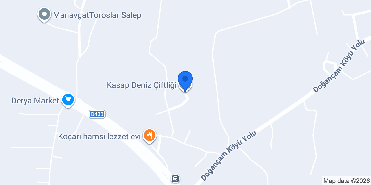 Kasap Deniz Çiftliği konumu