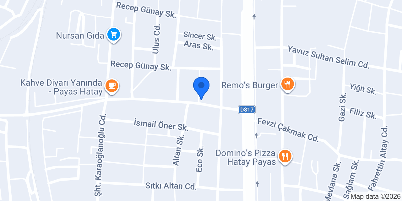 Kurtoğlu Emlak Payas konumu