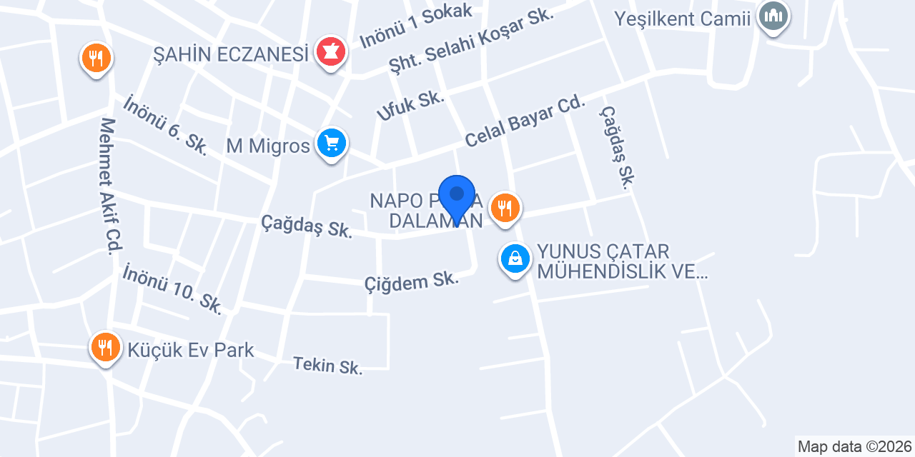 Timer Duşakabin konumu