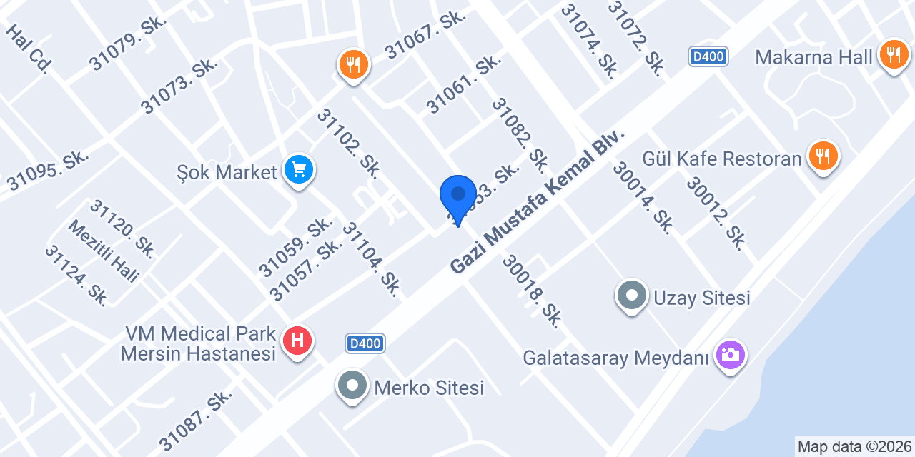 MEZİTLİ AYDIN KURS konumu