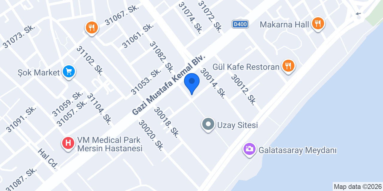 Ema Erkek Kuaför konumu
