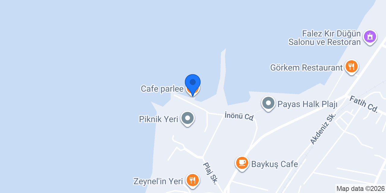 Cafe parlee konumu