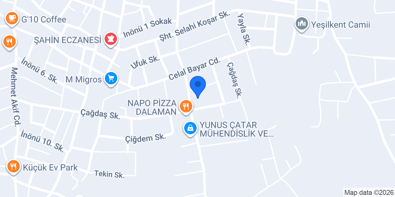 MedSlim Dalaman konumu