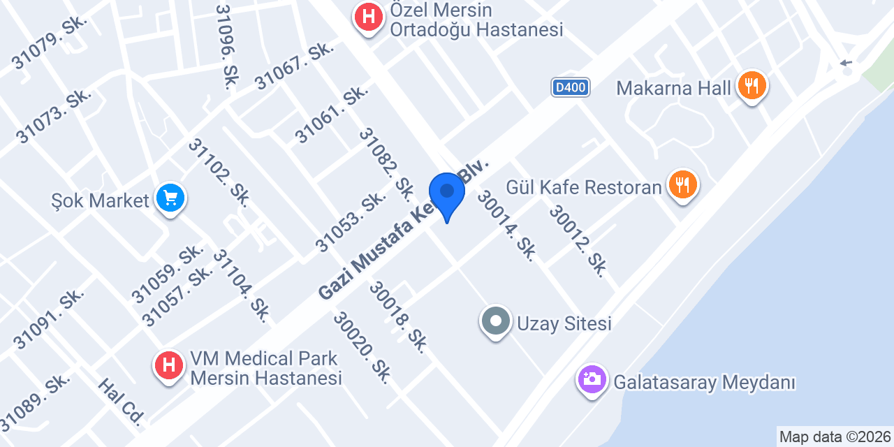 Evcilla Veteriner Kliniği konumu