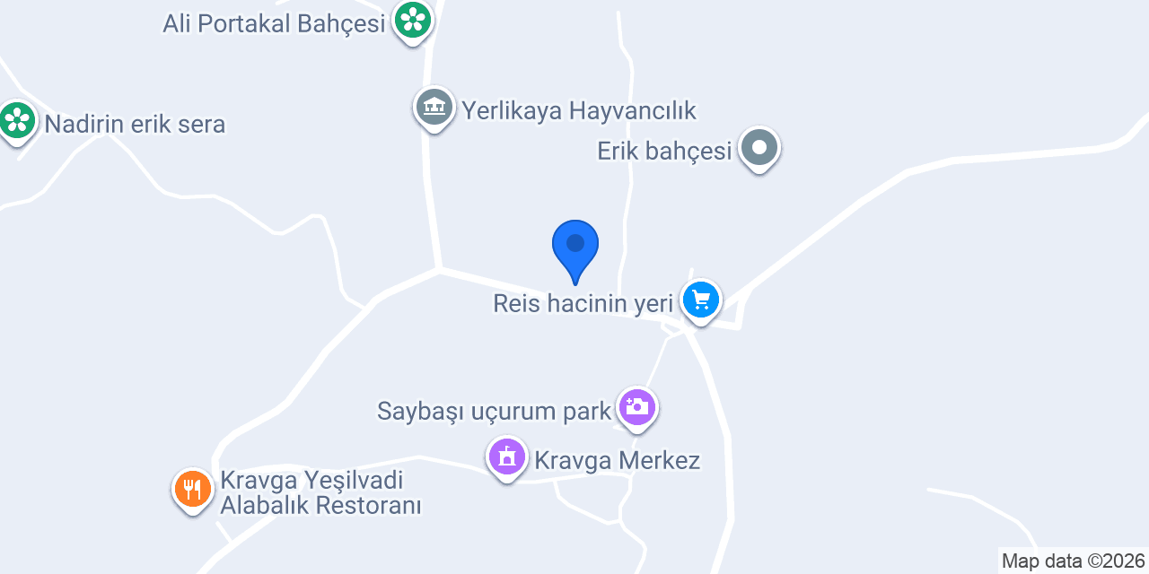 Kravga Şimşek Süt ve Besi Çiftliği konumu
