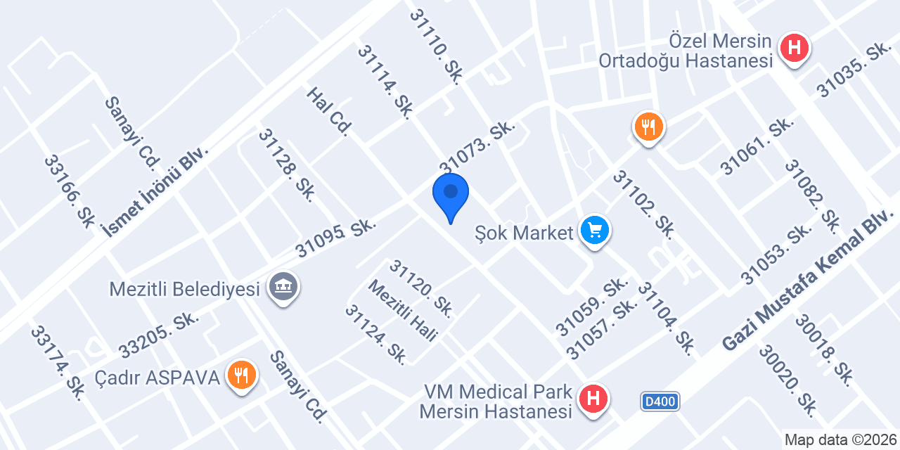 MERSİN A.S.M. YAPI DUVAR KAĞIDI VE PANEL MERKEZİ konumu