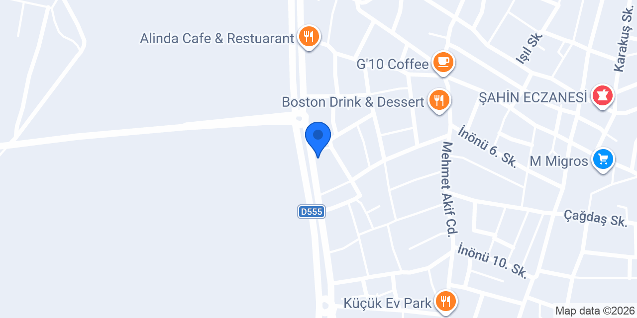 Işıl Rent A Car konumu