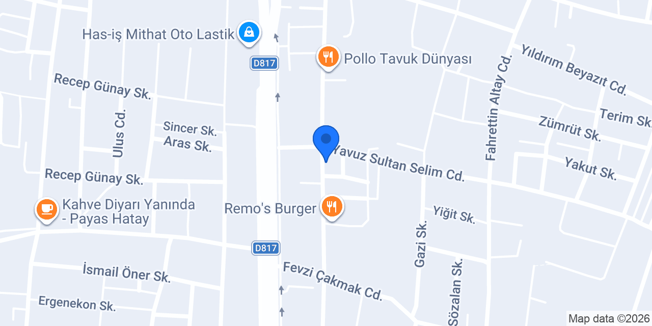 YUSUF AUTO konumu