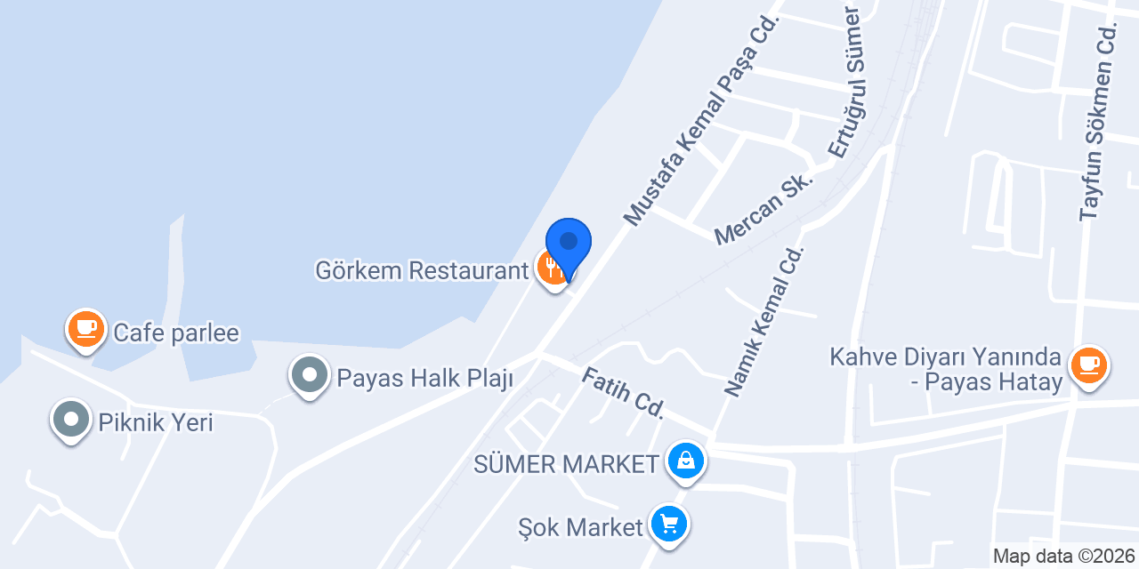 Ismail Usta Kebap konumu
