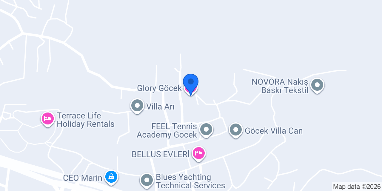 Glory Göcek konumu
