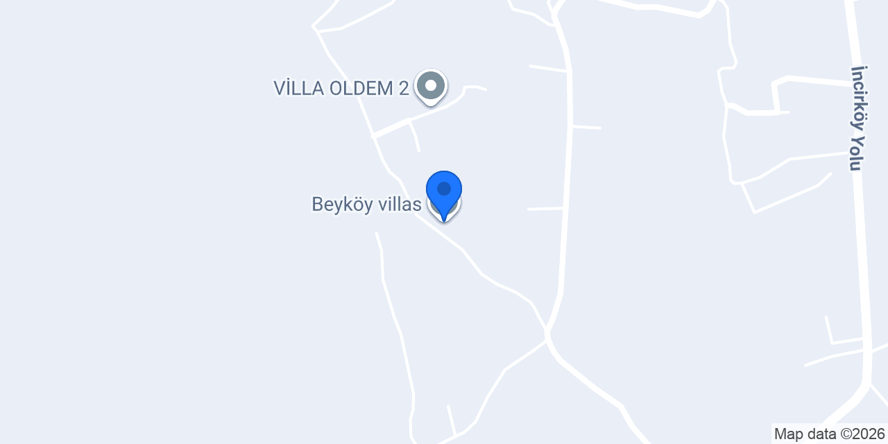 Beyköy villas konumu