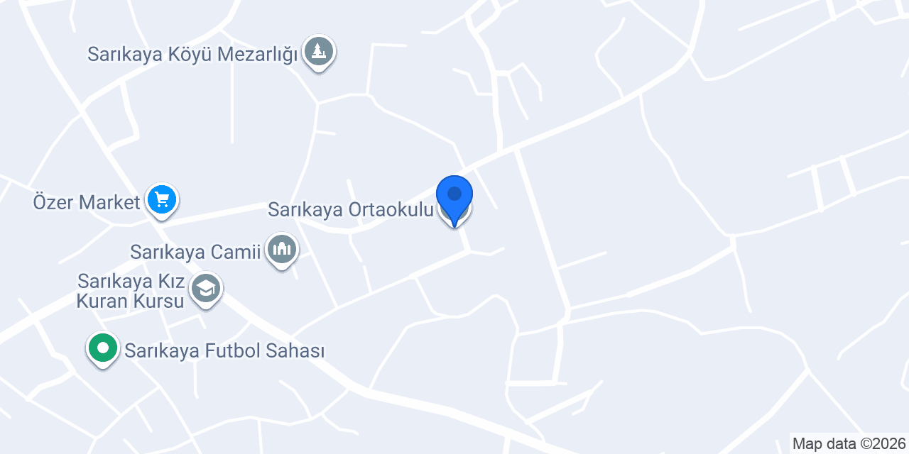 Sarıkaya Ortaokulu konumu