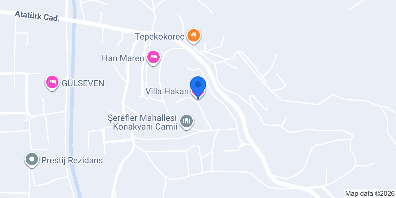 Villa Hakan konumu