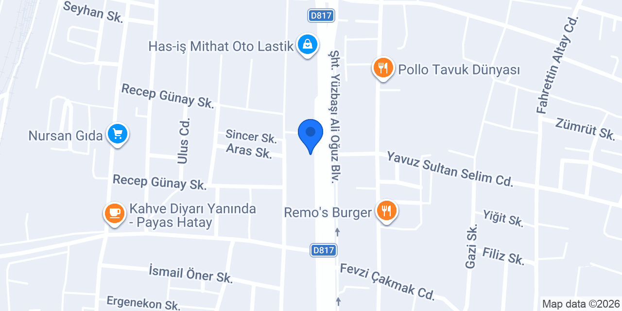 Akmert Teknik Hırdavat konumu