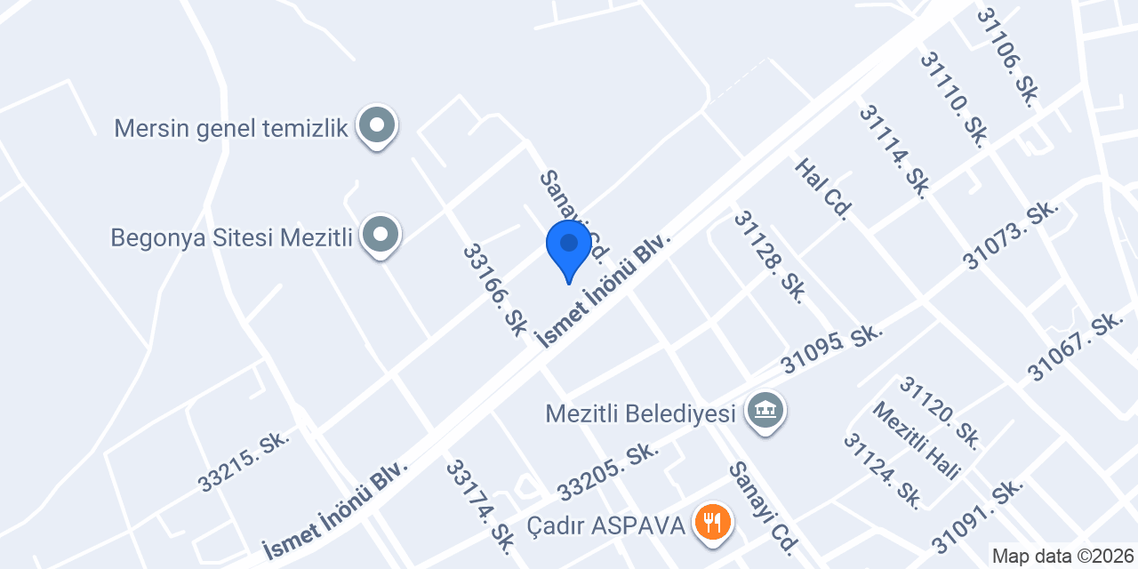 Çilek Odası | Mezitli konumu