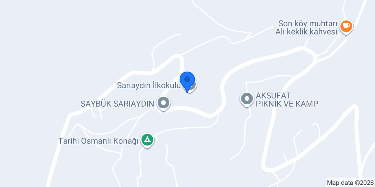 Sarıaydın İlkokulu konumu