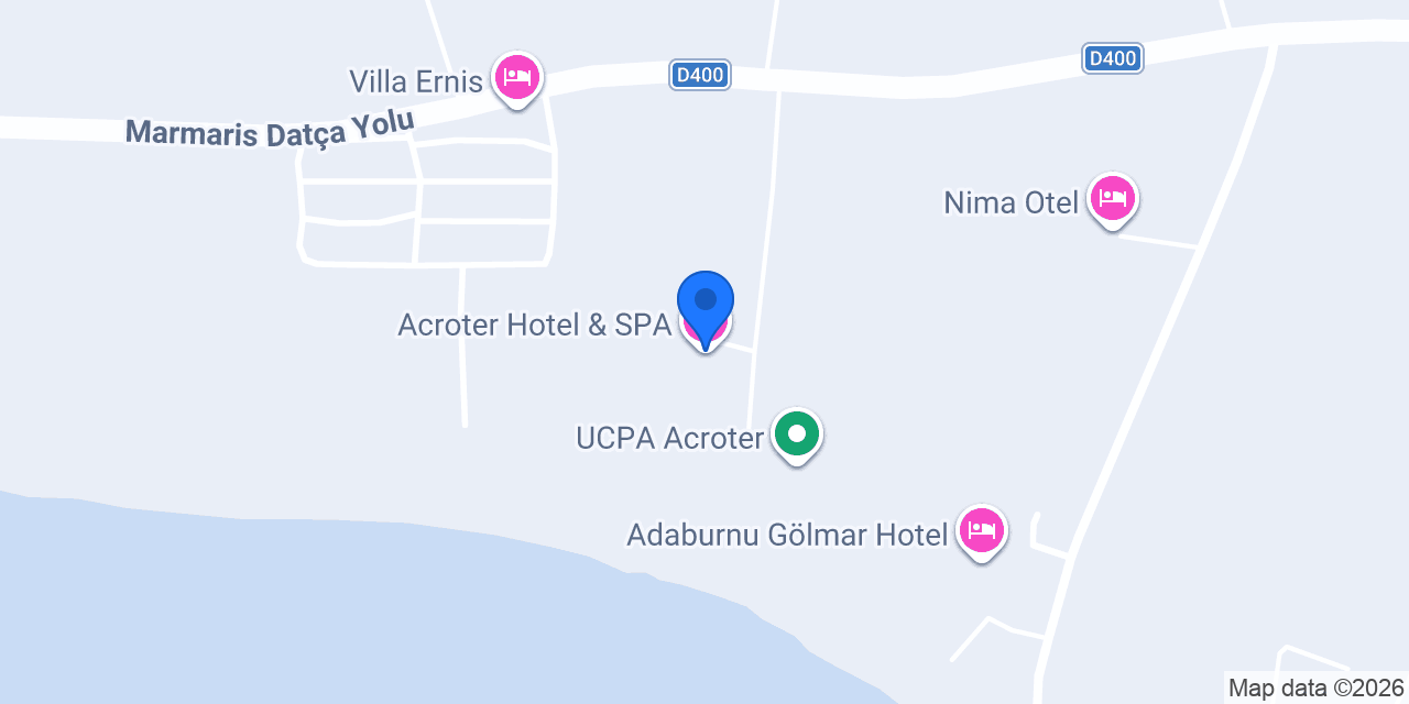 Acroter Hotel & SPA konumu