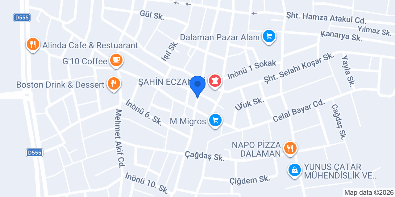 Mery Ev Yemekleri konumu