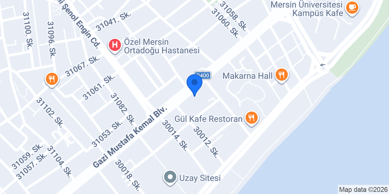MİA KUAFÖR MERSİN konumu