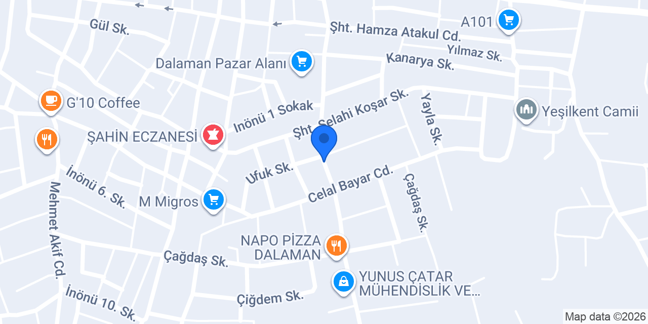 KÖSEHAN İNŞAAT konumu