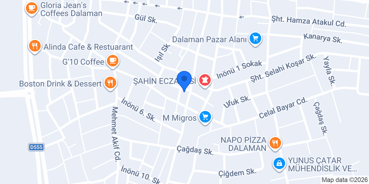 Dalaman Perdeci konumu