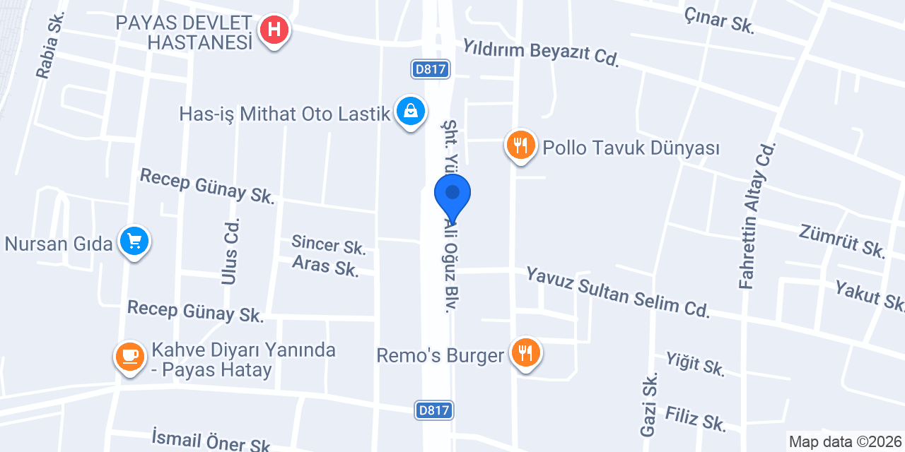 Arslan Profil Saç Boru konumu