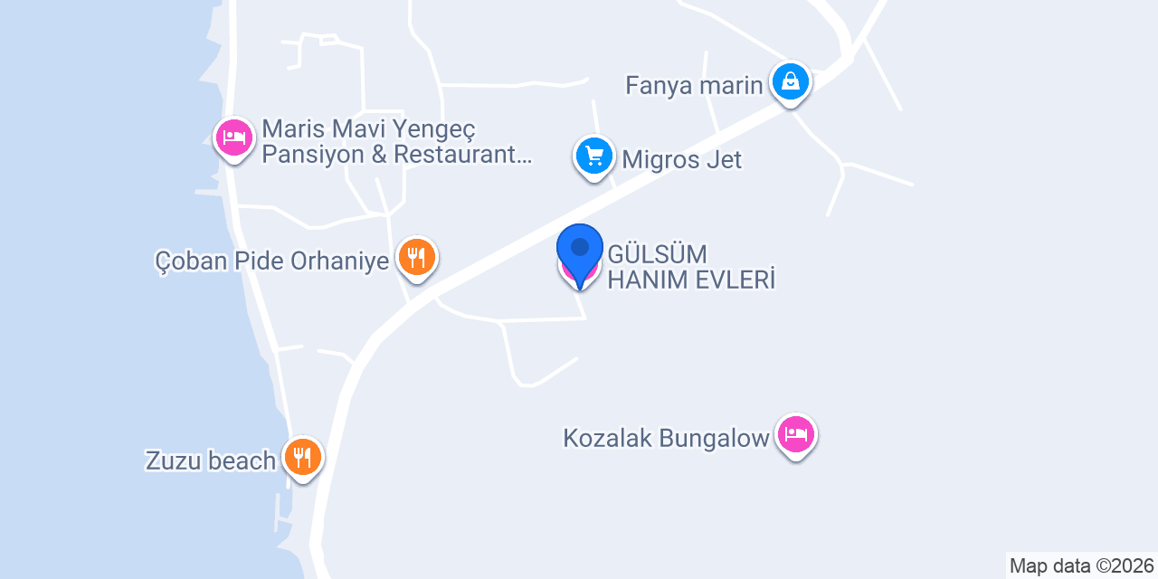 GÜLSÜM HANIM EVLERİ konumu