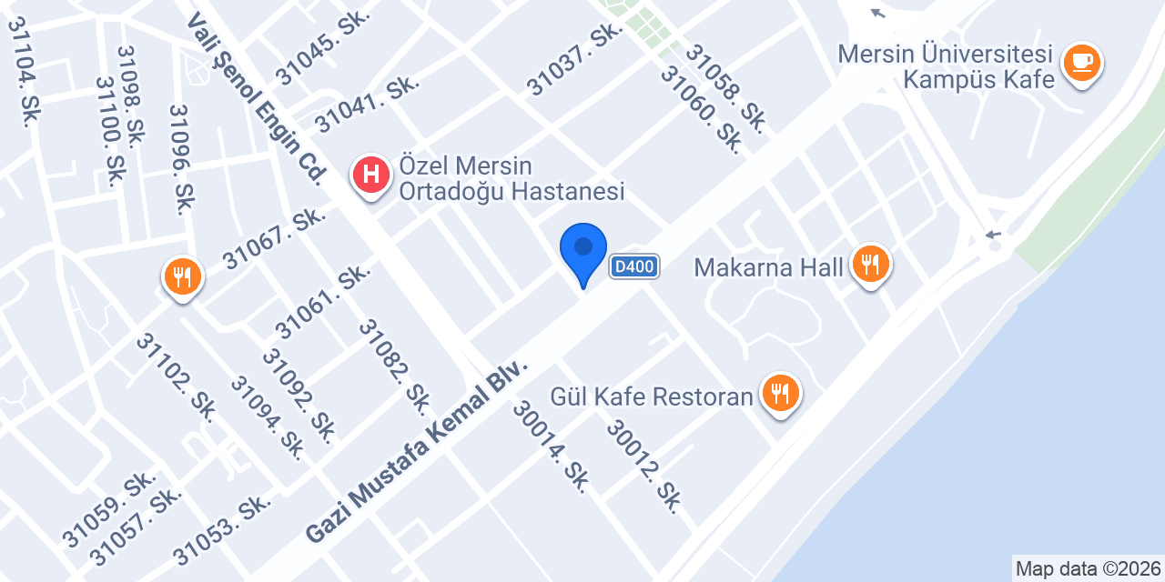 Gücenmez Kasap & Izgara konumu