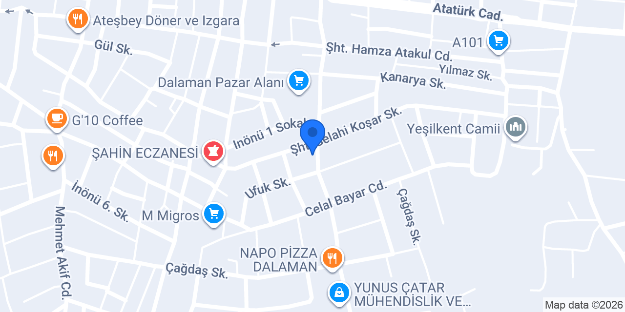 Dalaman Transfer konumu