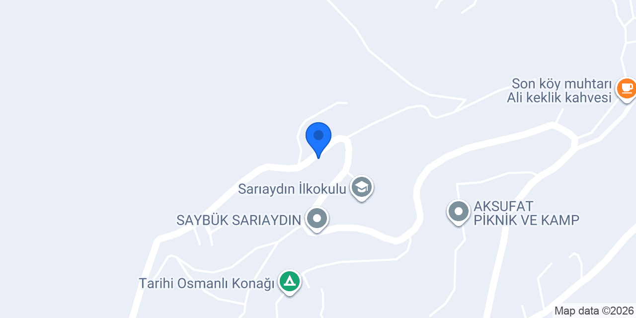 Sarıaydın Köyü Muhtarlığı konumu