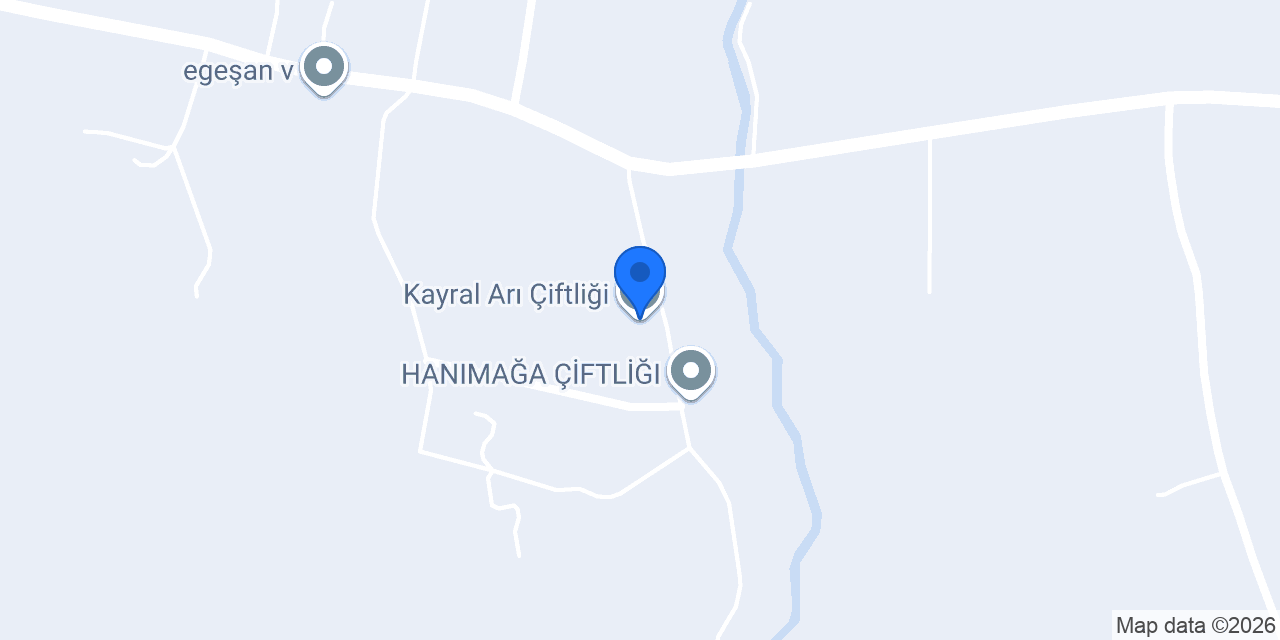 Kayral Arı Çiftliği konumu