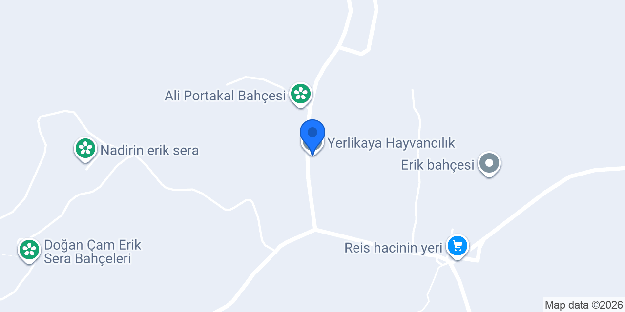 Yerlikaya Hayvancılık konumu