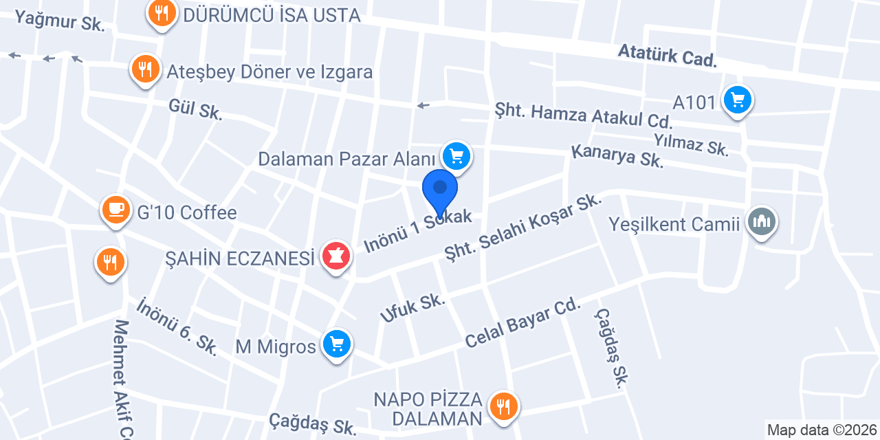 Atölye Dekupaj konumu