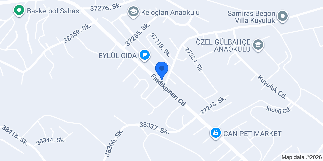 Me-tan Mobilya konumu