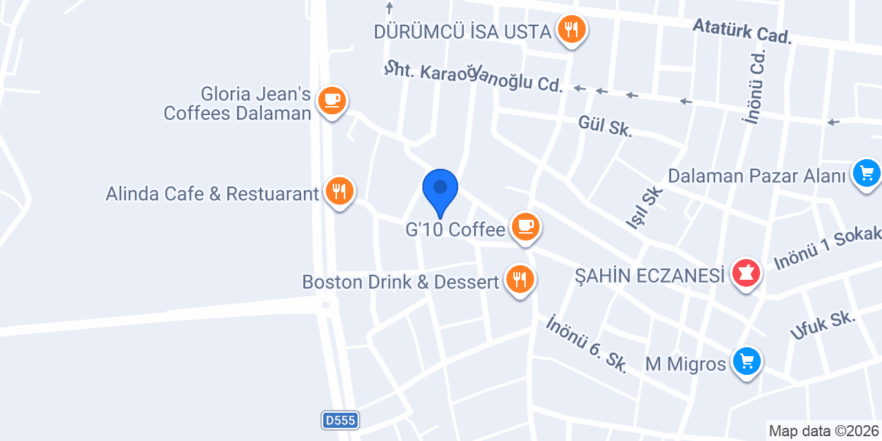 MaxBlend Coffee Dalaman konumu