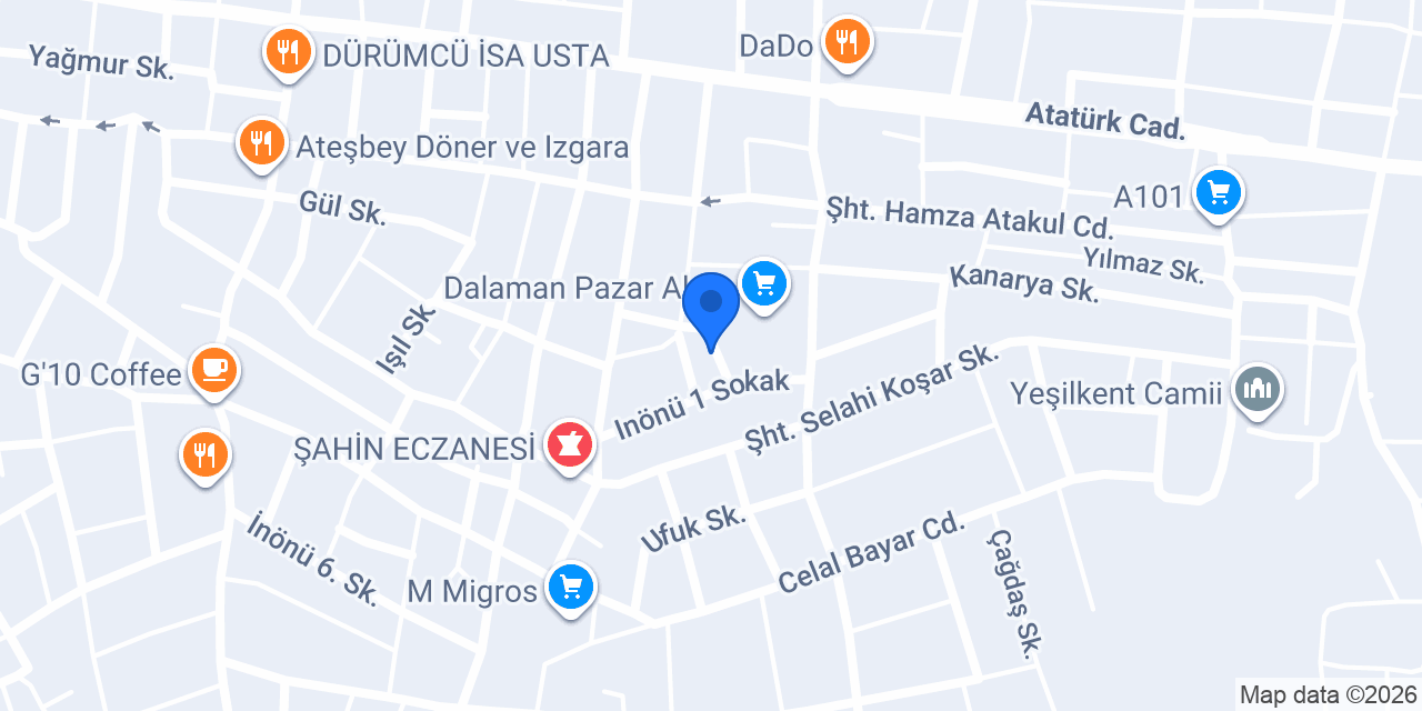 SİM Sağlık hizmetleri konumu