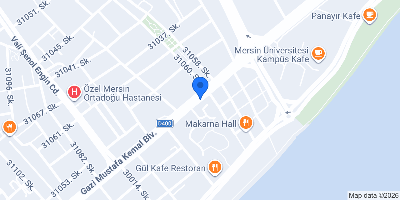 MG Derya Plaza konumu