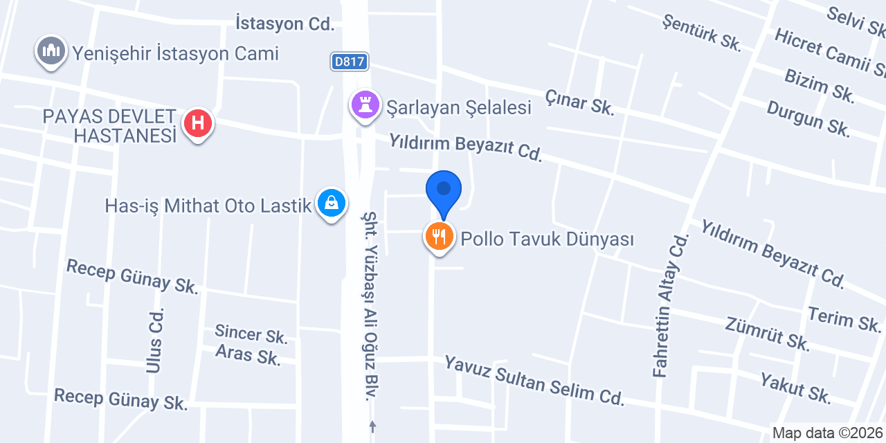 Yahşi Demir konumu
