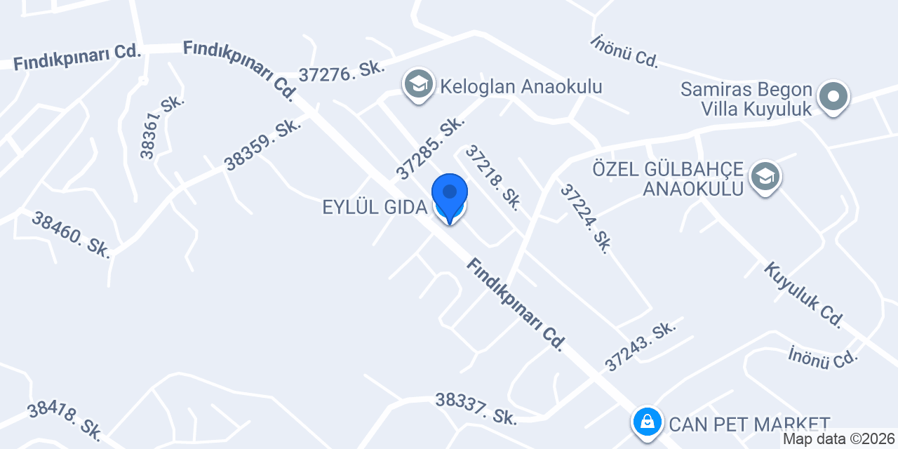 EYLÜL GIDA konumu