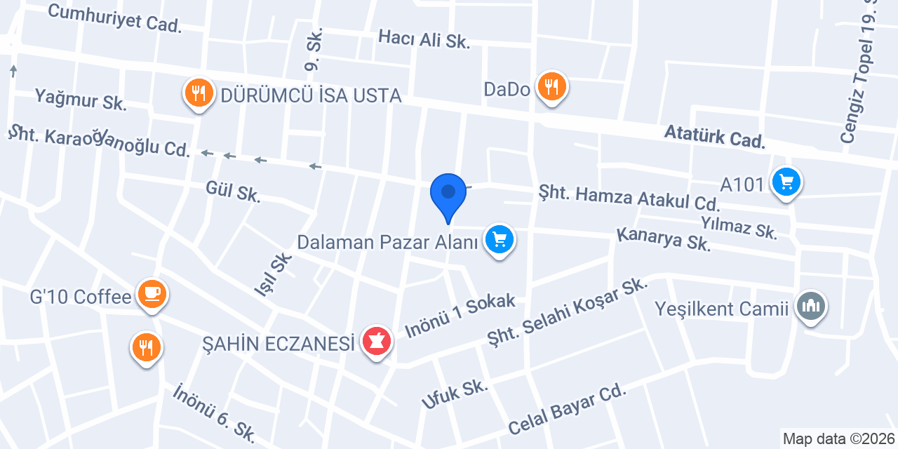 Doyum Pide Pizza Salonu konumu