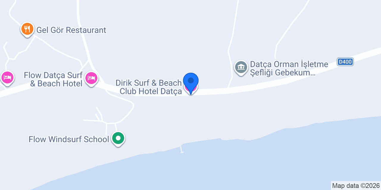 Dirik Surf & Beach Club Hotel Datça konumu
