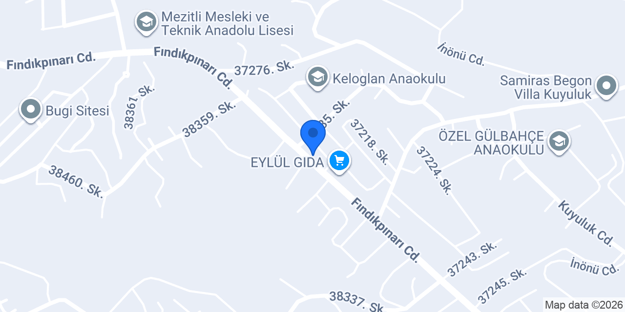Çevik Yapı Dekorasyon konumu